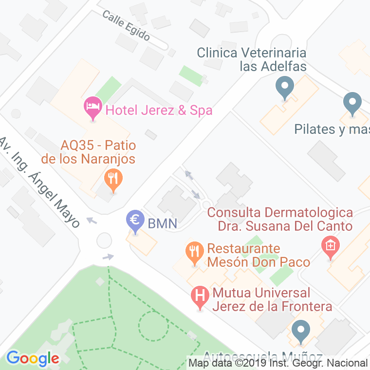 Código Postal calle Bosque, El, urbanizacion (Impares Del 1 Al Final)  (Pares Del 2 Al Final) en Jerez de la Frontera