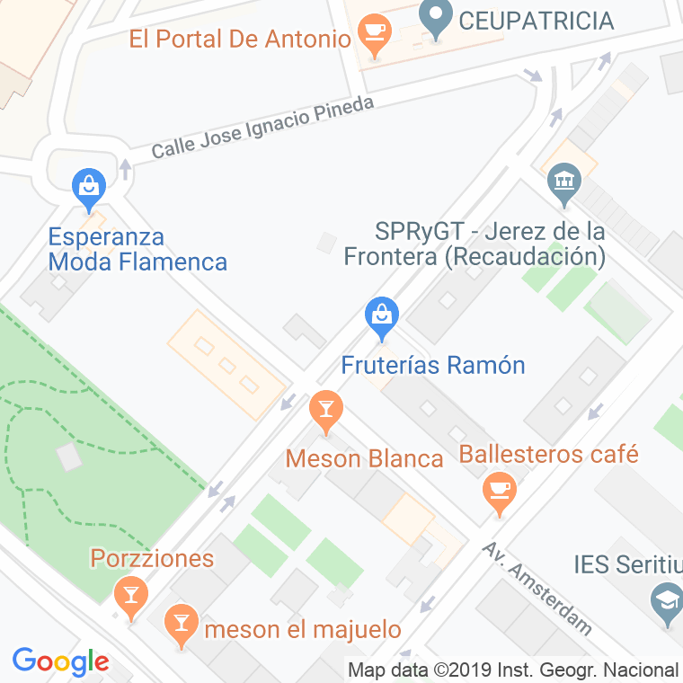 Código Postal calle Camaron De La Isla en Jerez de la Frontera