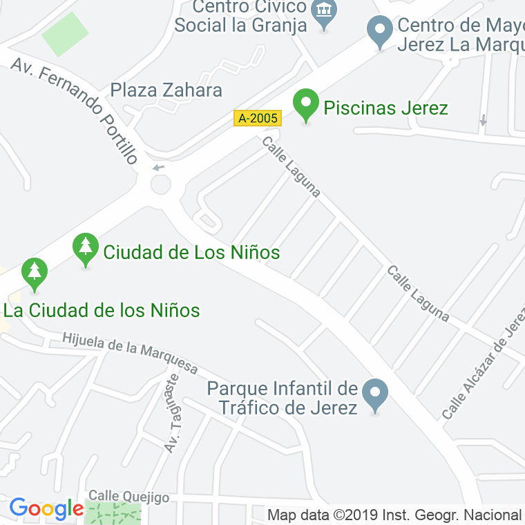 Código Postal calle Castillo De Fatetar en Jerez de la Frontera