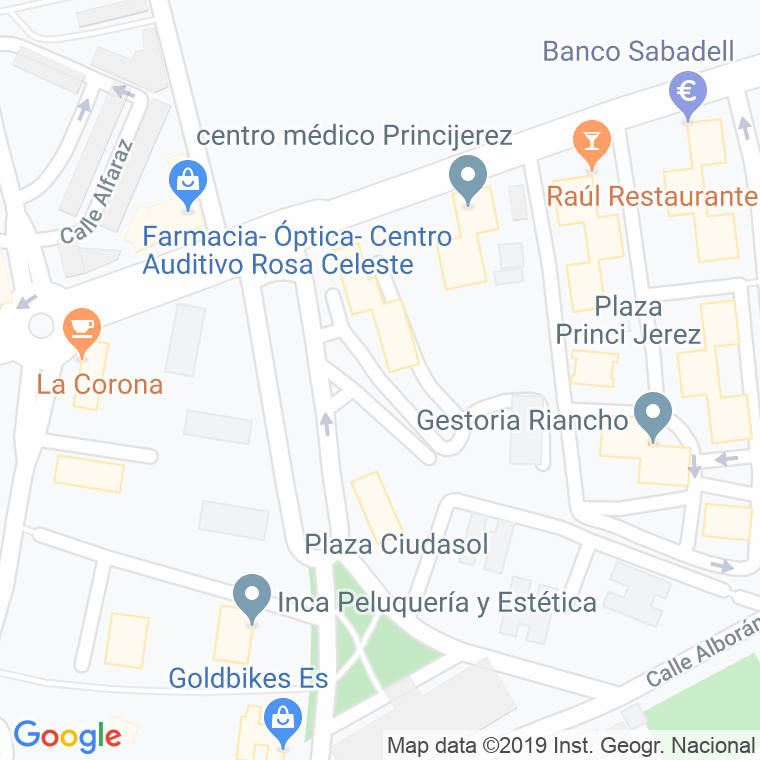 Código Postal calle Barriada De San Jose en Jerez de la Frontera