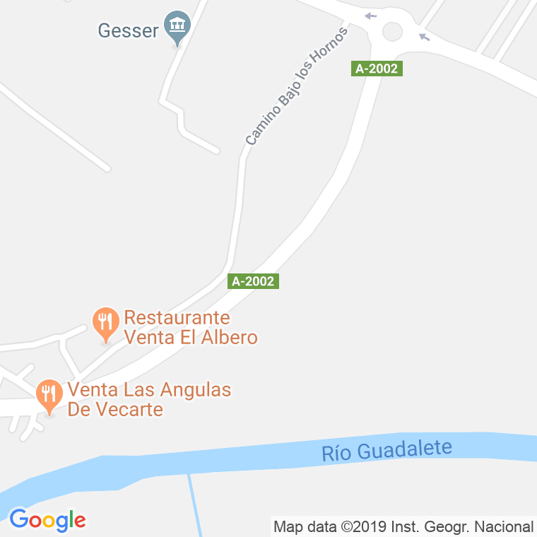 Código Postal calle Cactus en Jerez de la Frontera