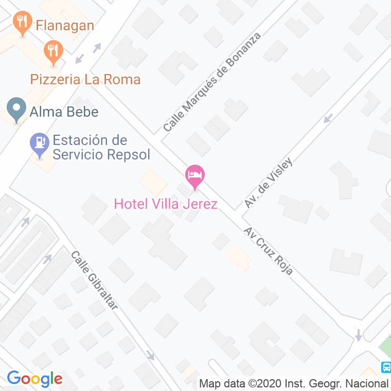 Código Postal calle Doctor Fleming, avenida en Jerez de la Frontera