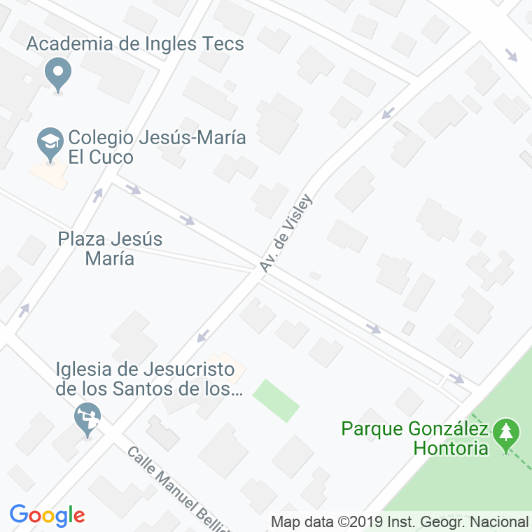 Código Postal calle Gonzalez Gordon en Jerez de la Frontera