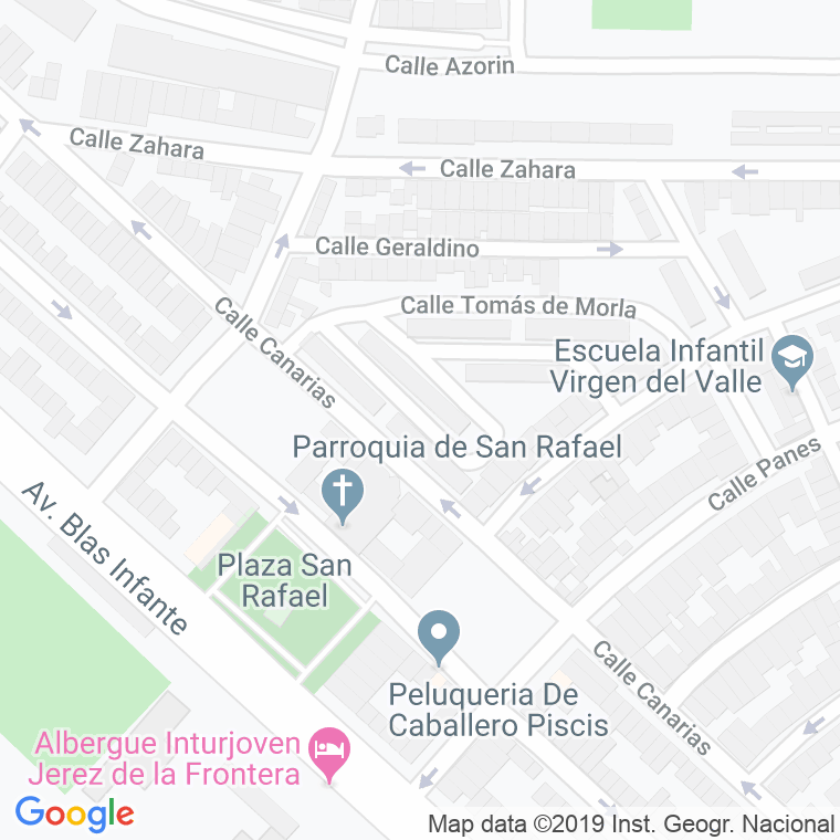 Código Postal calle Eduardo Freire Y Gongora en Jerez de la Frontera