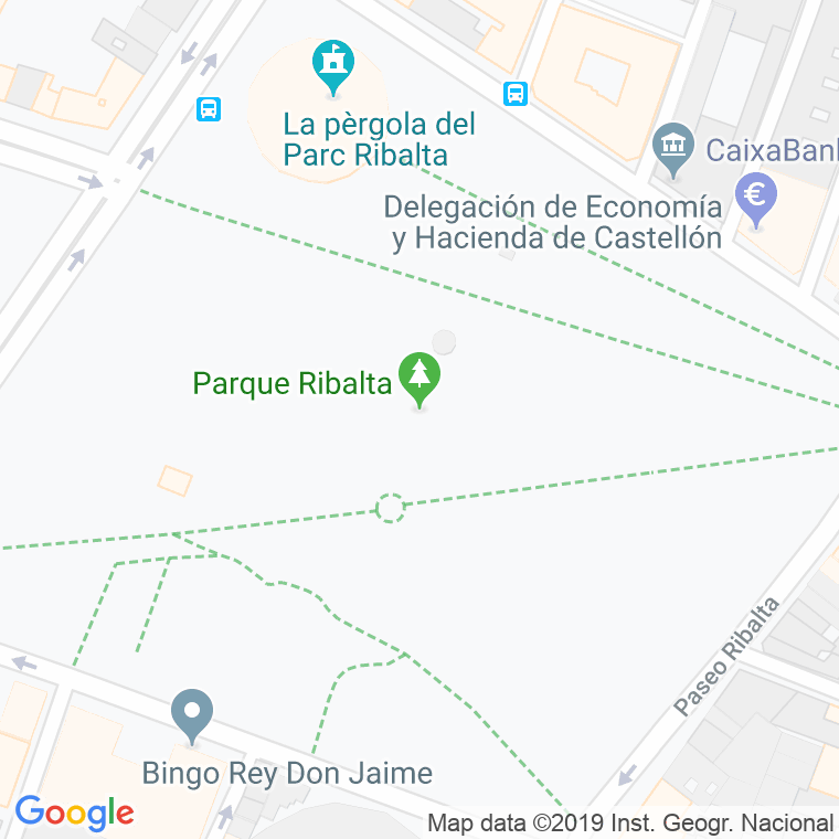 Código Postal calle Ribalta, paseo (Impares Del 1 Al Final) en Castelló de la Plana/Castellón de la Plana