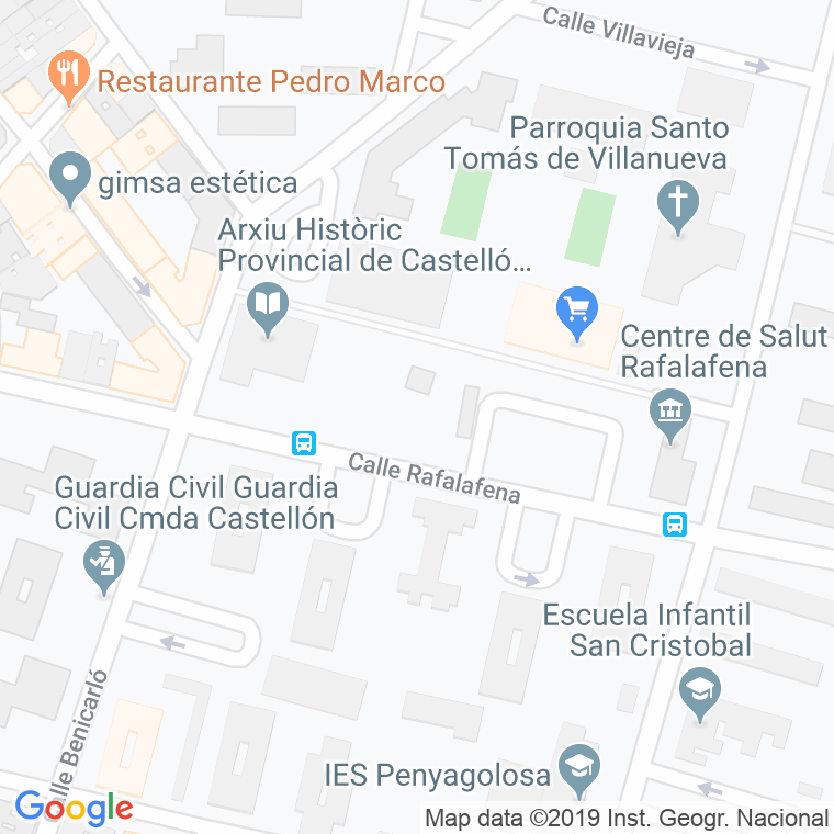 Código Postal calle Fernando Herrero Tejedor, plaça en Castelló de la Plana/Castellón de la Plana