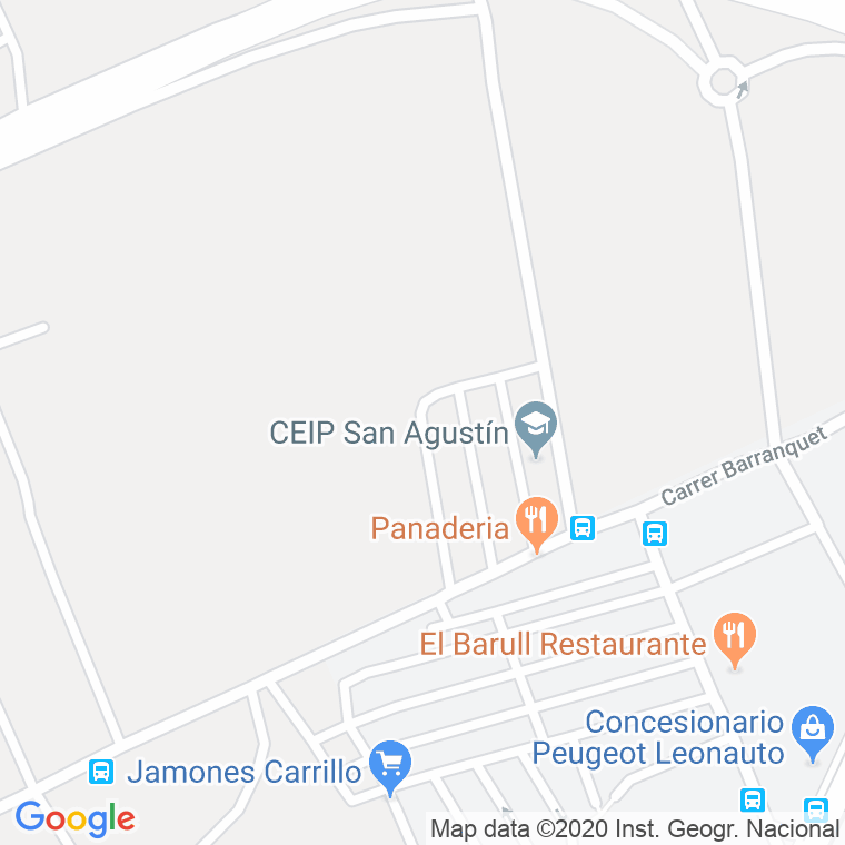 Código Postal calle Carbonera, rambla en Castelló de la Plana/Castellón de la Plana