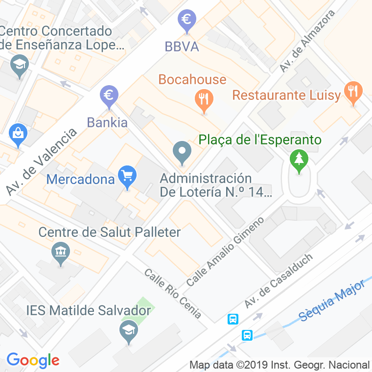 Código Postal calle Doctor Gea Mariño en Castelló de la Plana/Castellón de la Plana