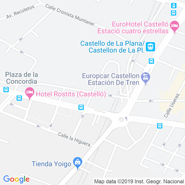 Código Postal calle Castellfort en Castelló de la Plana/Castellón de la Plana