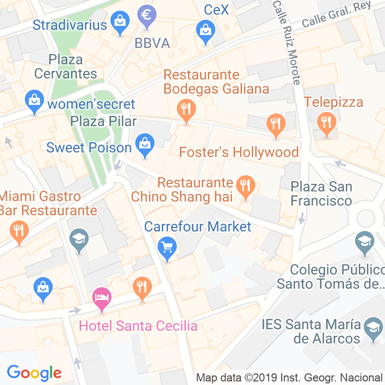 Código Postal calle Montesa en Ciudad Real