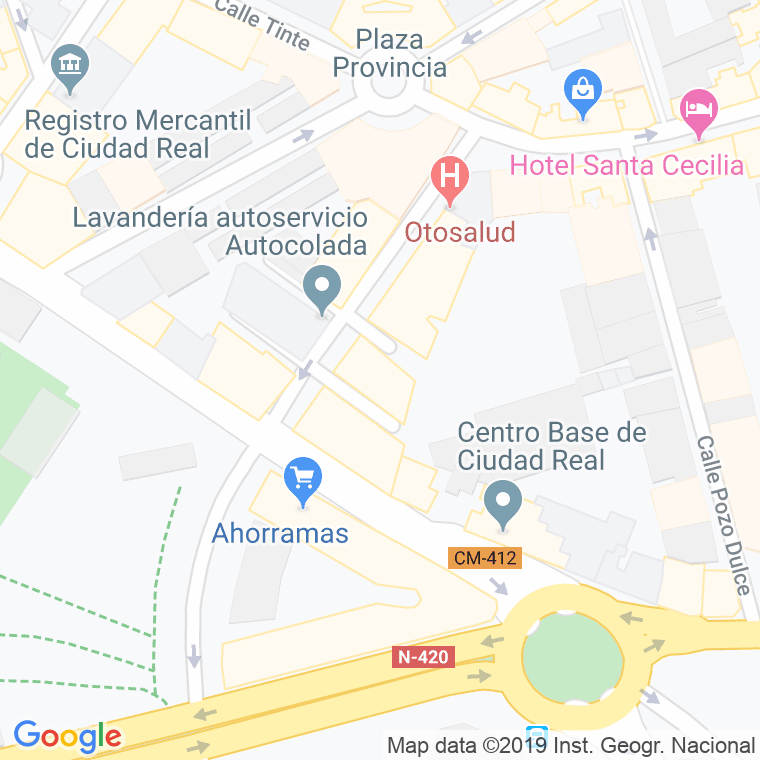 Código Postal calle Simancas en Ciudad Real