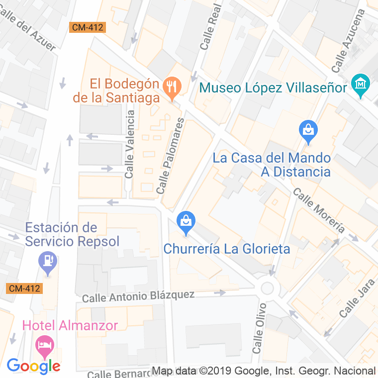 Código Postal calle Enmedio, callejon en Ciudad Real