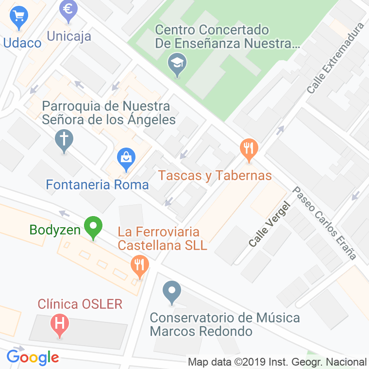 Código Postal calle Murcia en Ciudad Real