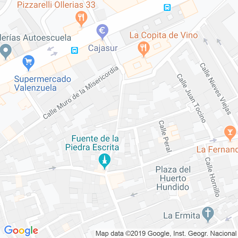 Código Postal calle Carcamo en Córdoba