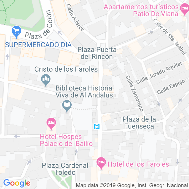 Código Postal calle Feria en Córdoba