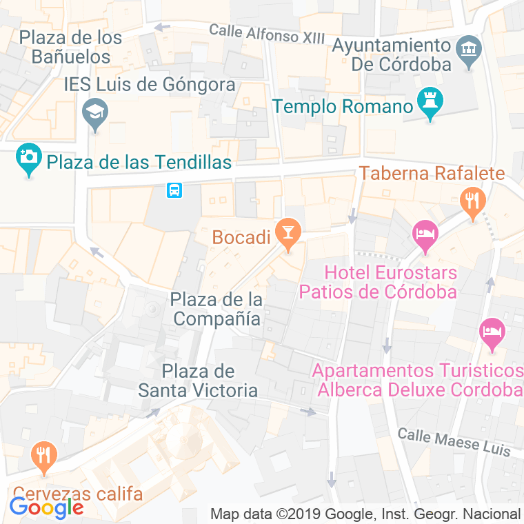 Código Postal calle Conde De Cardenas en Córdoba