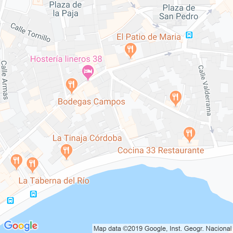 Código Postal calle Consolacion en Córdoba