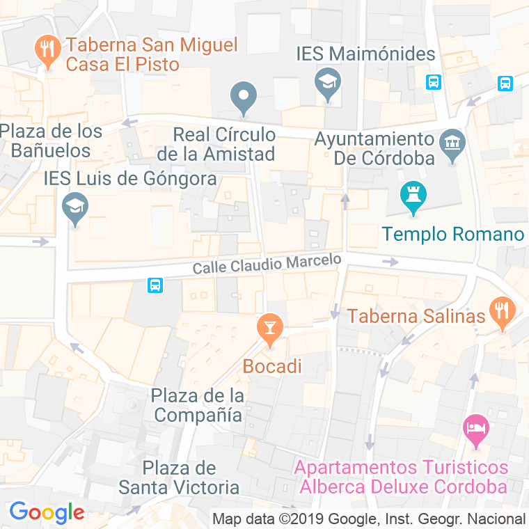 Código Postal calle Garcia Lovera en Córdoba