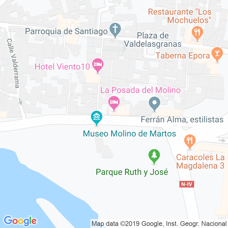 Código Postal calle Martires, De Los, ronda (Impares Del 1 Al Final) en Córdoba