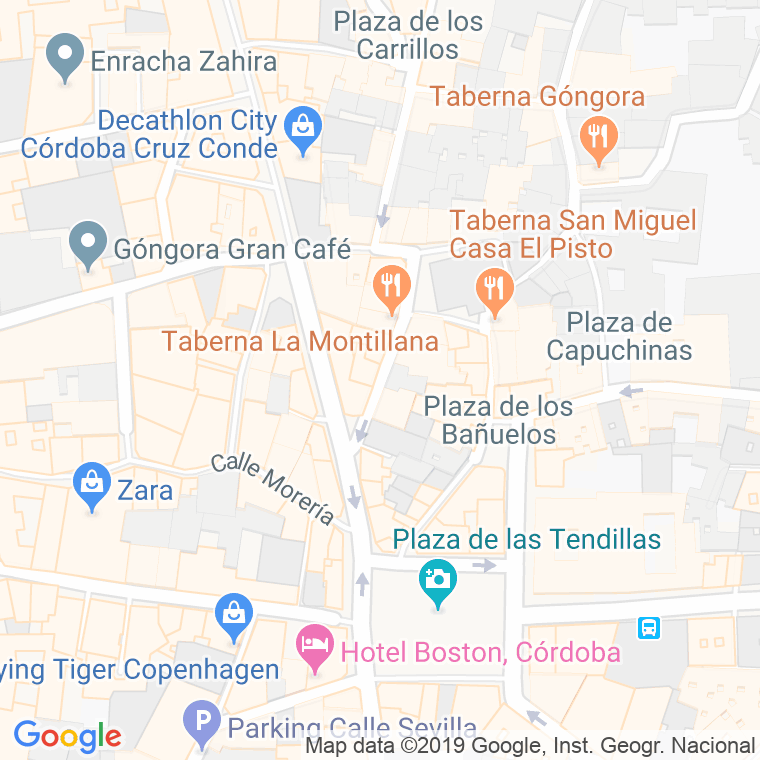 Código Postal calle San Alvaro en Córdoba