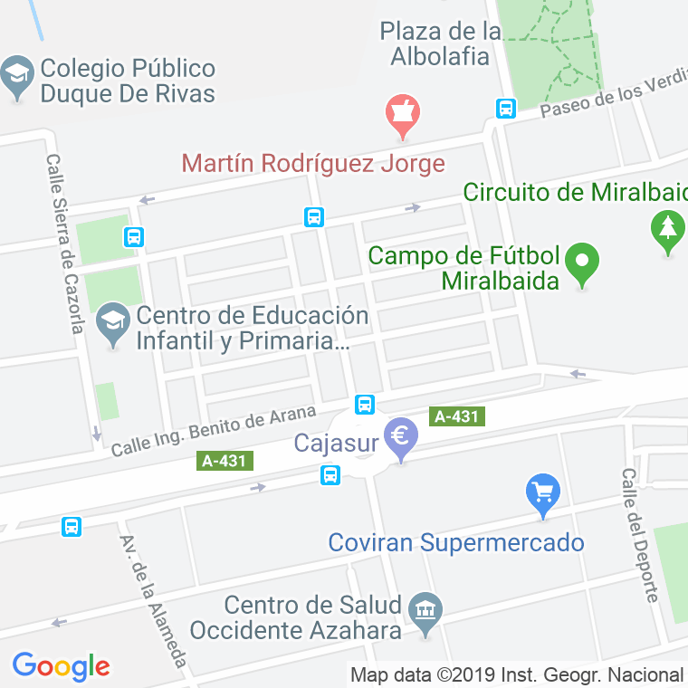 Código Postal calle Ingeniero Lino Arisqueta en Córdoba