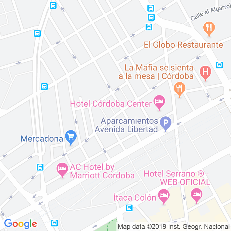 Código Postal calle Doña Berenguela   (Impares Del 1 Al Final)  (Pares Del 2 Al 22) en Córdoba