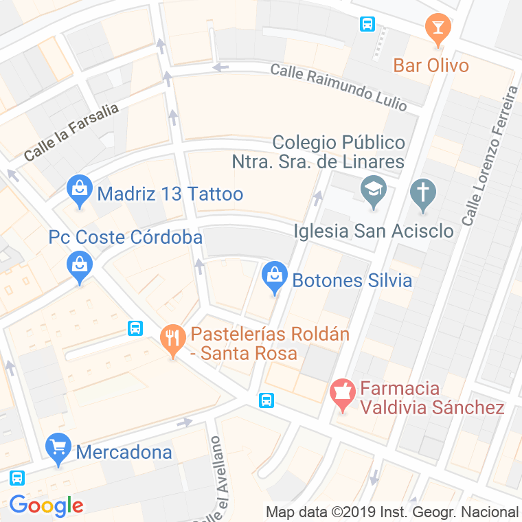Código Postal calle Escritor Torreblanca en Córdoba