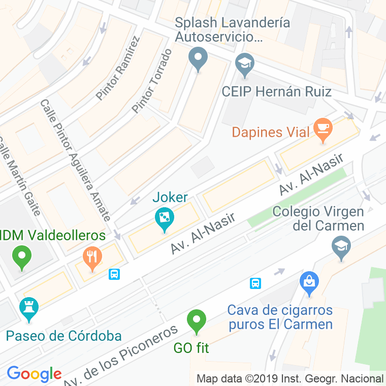 Código Postal calle Libreros, Los en Córdoba
