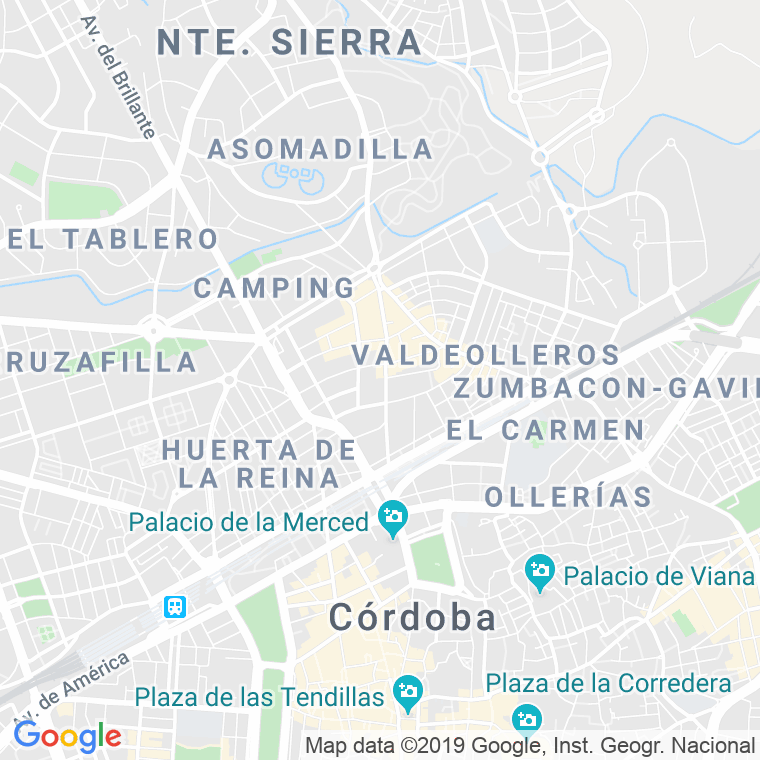 Código Postal calle Talabarteros, Los en Córdoba