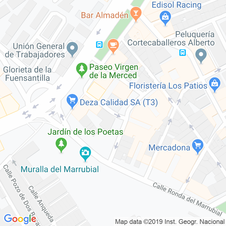 Código Postal calle Estrella Sirio en Córdoba