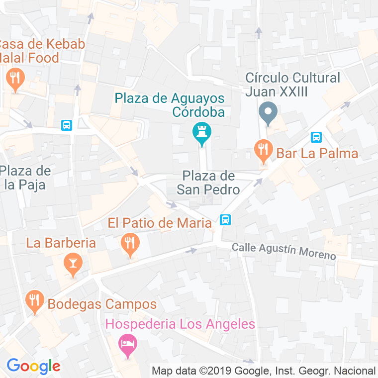Código Postal calle Iglesia, De La, plaza en Córdoba