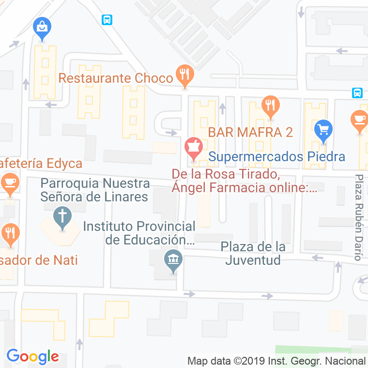 Código Postal calle Compositor Serrano Lucena en Córdoba