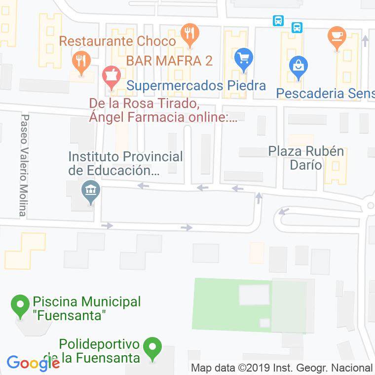 Código Postal calle Juventud, De La, plaza en Córdoba