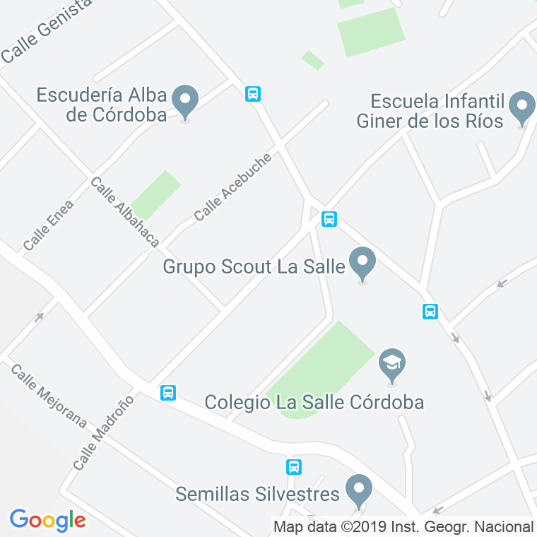 Código Postal calle Cuevas De La Gran Roma en Córdoba