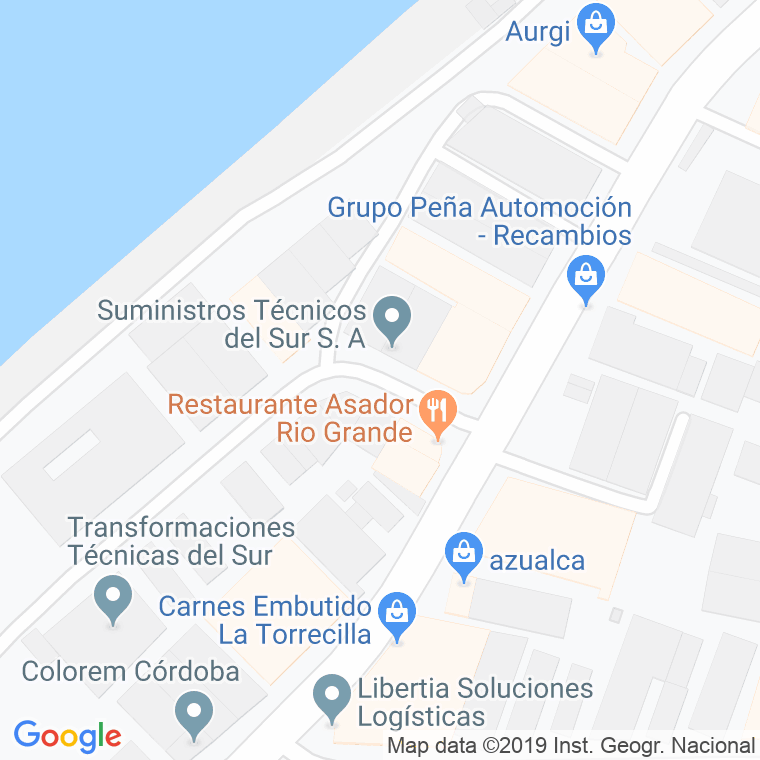 Código Postal calle Fresadores en Córdoba