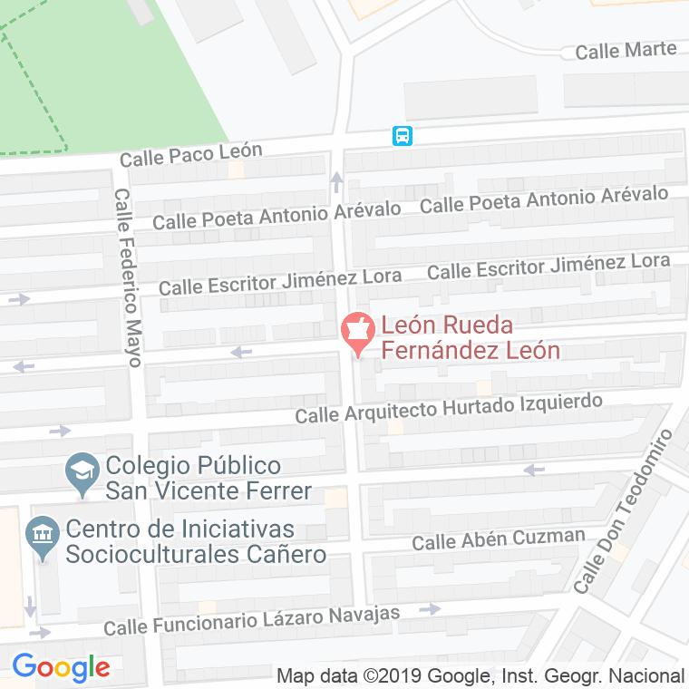 Código Postal calle Hermano Juan De Dios en Córdoba