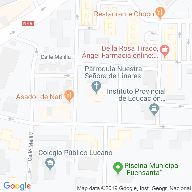 Código Postal de Nuestra Señora De Linares en Córdoba