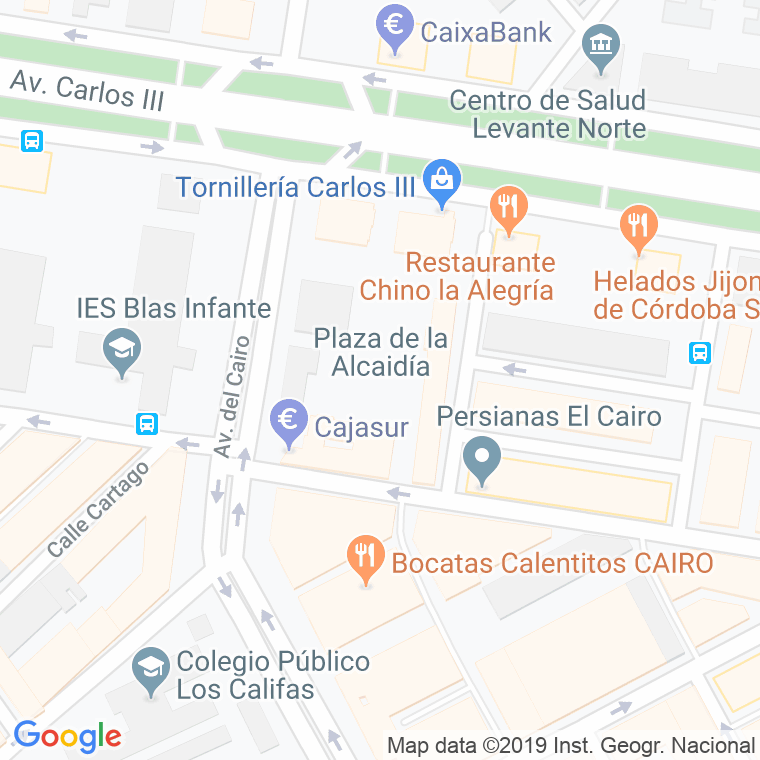 Código Postal de Alcaidia, La en Córdoba