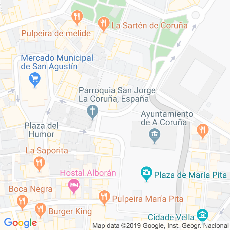 Código Postal calle Marques De San Martin en A Coruña