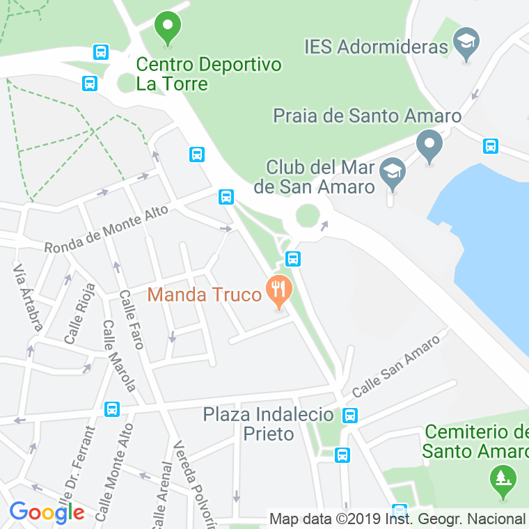 Código Postal calle Navarra, avenida en A Coruña