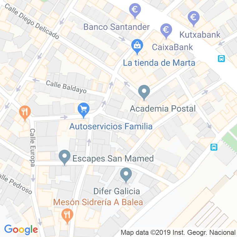 Código Postal calle Borrallon en A Coruña
