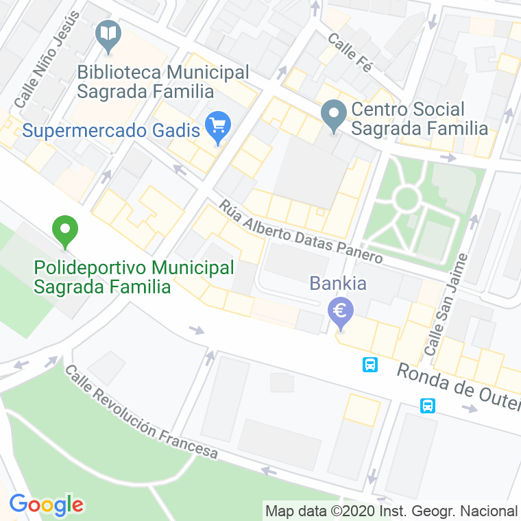 Código Postal calle Nuestra Señora De Fatima, travesia en A Coruña