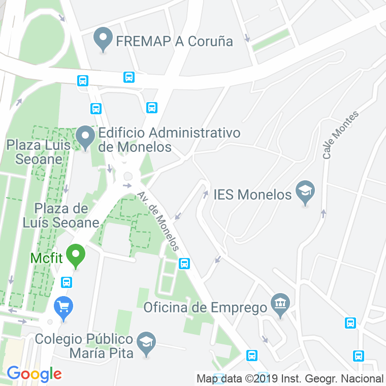 Código Postal calle Juan Neira en A Coruña