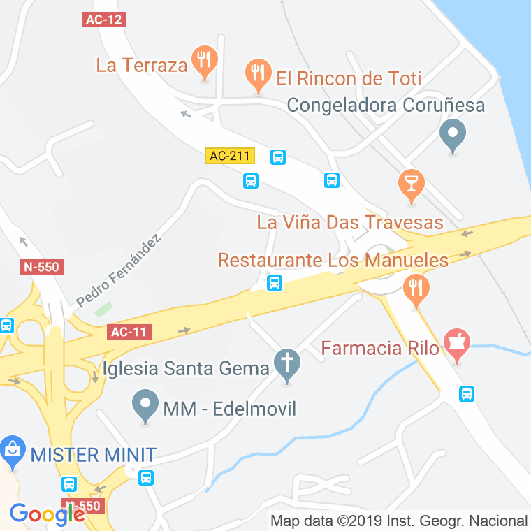 Código Postal calle Luis Pita en A Coruña