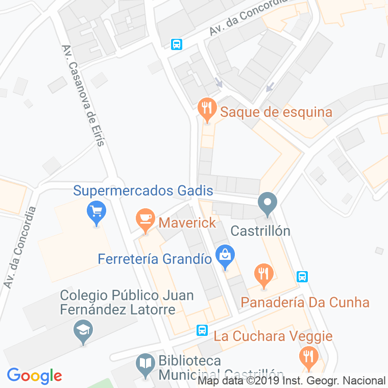 Código Postal calle Ordenes en A Coruña