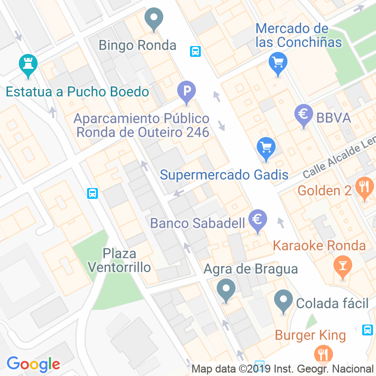 Código Postal calle Teixeira De Pascoaes en A Coruña