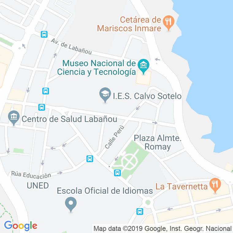 Código Postal calle Archer Milton Huntington en A Coruña
