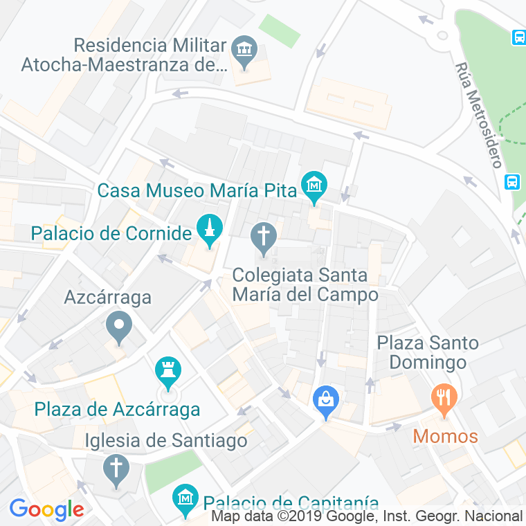 Código Postal de Campo De Bragunde en Coruña