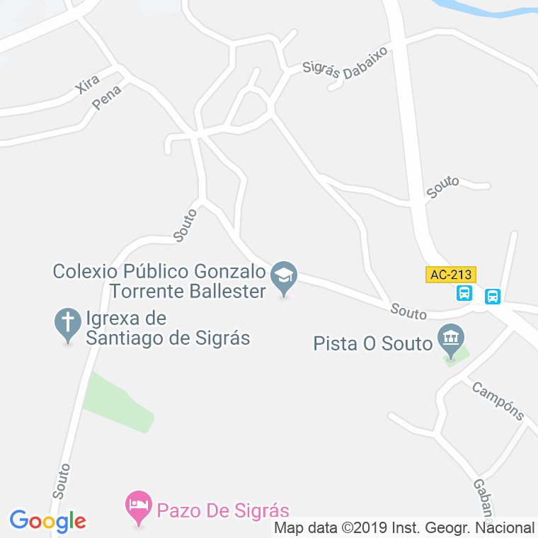 Código Postal de Souto (Sigras) en Coruña