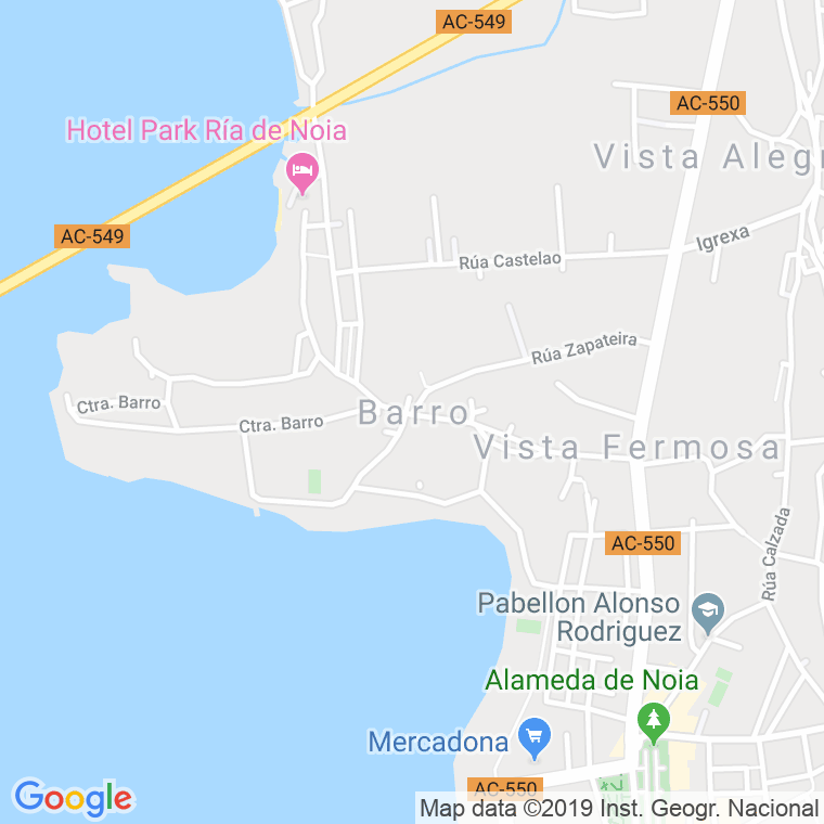 Código Postal de Barro (Agradebarro) en Coruña